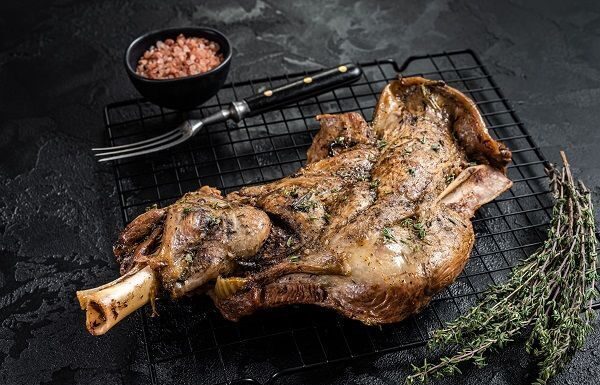 Asado de ternera con guarnición